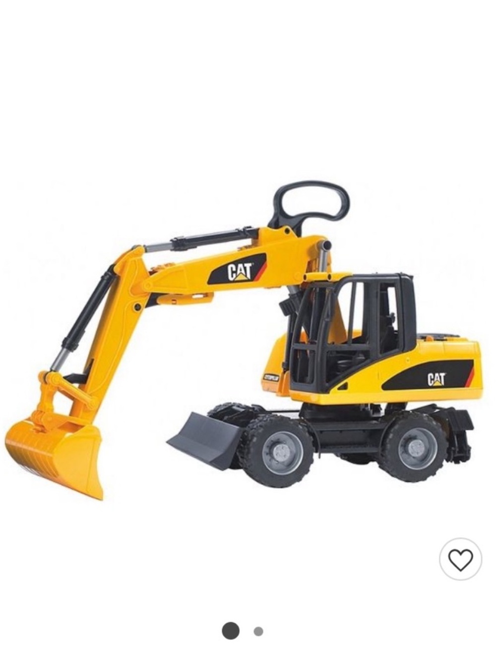 Bruder CATERPILLAR Small Excavator Construction Truck Little boy movable arm